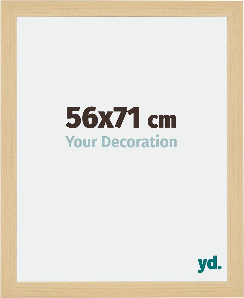 Your Decoration - Fotolijst 56x71 cm - MDF - Ahorn Decor - Mura
