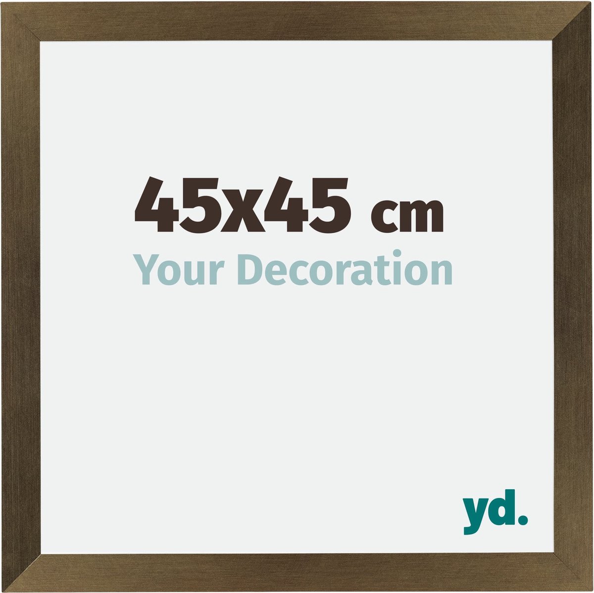 yd. Your Decoration - Fotolijst 45x45 cm - MDF - Brons Decor - Mura