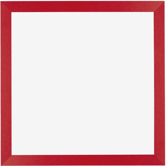 Cadre Photo Mura Your Decoration - 25x25cm - Rouge