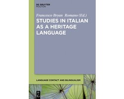 Language Contact and Bilingualism (LCB)25- Studies in Italian as a Heritage Language