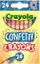 Crayola - Confetti krijtjes 24 stuks - 52-3407