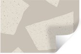 Muurstickers - Sticker Folie - Terrazzo - Abstract - Pastel - Patronen - 120x80 cm - Plakfolie - Muurstickers Kinderkamer - Zelfklevend Behang - Zelfklevend behangpapier - Stickerfolie