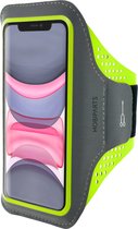 Hardloop Sportarmband geschikt voor Apple iPhone 11 - Groen - Mobiparts