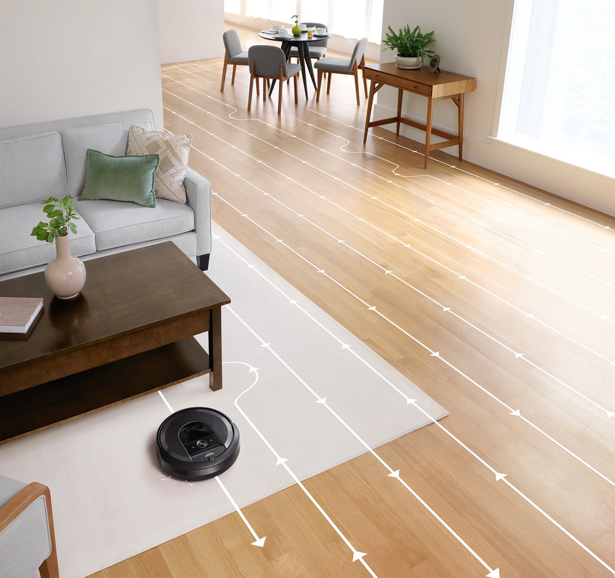 iRobot Roomba Combo® i8+ - Robotstofzuiger met Dweilfunctie - Zelfledigend - Ideaal voor Huisdieren - i8578 thumbnail 5