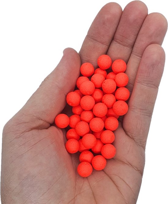 Mini Fluo Pop-Ups Voordeelpakket - 10mm - 4x50g - Verschillende Kleuren/Smaken - Method Feeder Aas/voer - Mini boilies/popups van MINI — afbeelding 5