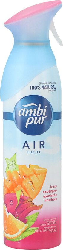 Ambi Pur Air Mist Morning Dew - Spray désodorisant - Pack économique 6 x  300 ml | bol