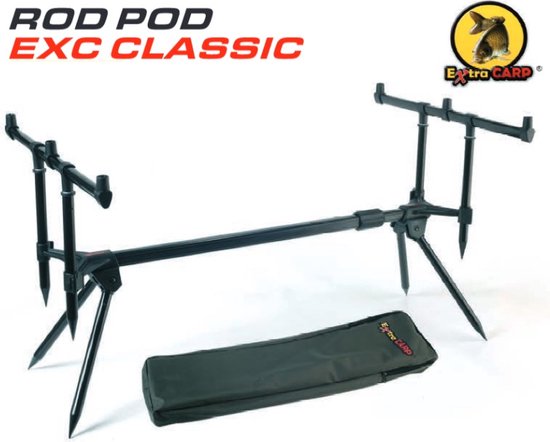 EXC Rod Pod Classic - Karper Rodpod - Hengelsteun voor 3 Hengels - Karper vissen - extracarp