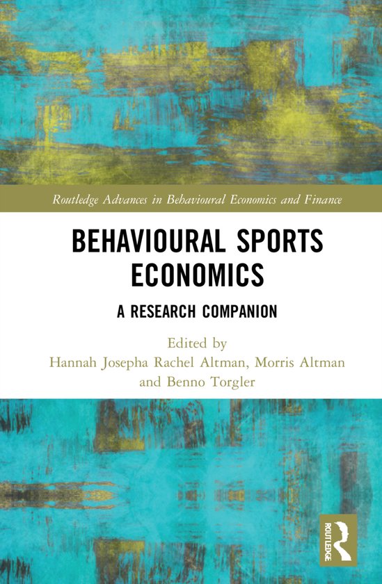 Routledge Advances in Behavioural Economics and Finance- Beh ... - cover