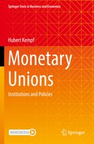Springer Texts in Business and Economics- Monetary Unions