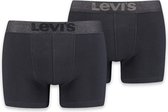 Levi's Lange short - 2 Pack 002 Black - maat XXL (XXL) - Heren Volwassenen - Katoen/elastaan- 701203923-002-XXL