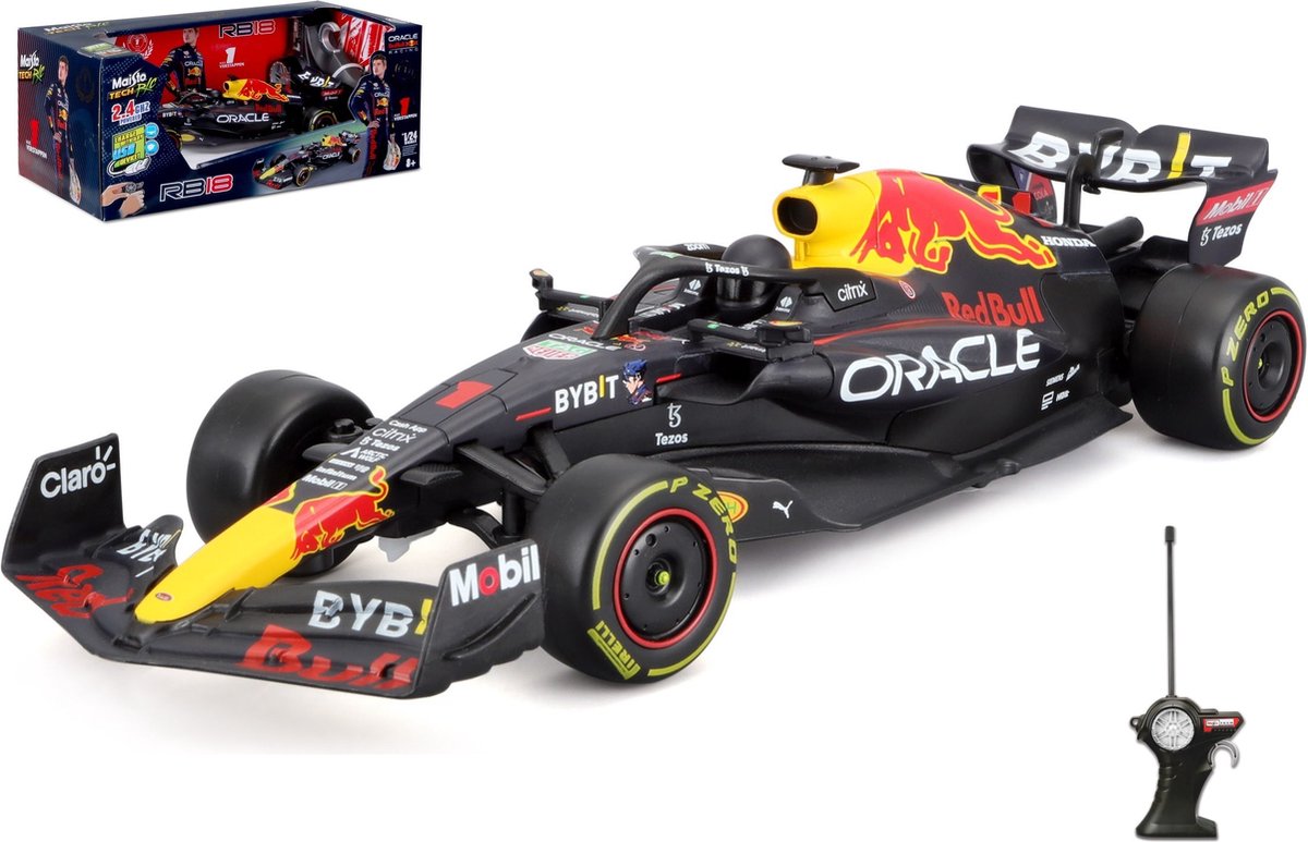 Maisto RC Max Verstappen #1 RB18 2022 Formule 1 - Voiture radiocommandée -  Chargeur... | bol