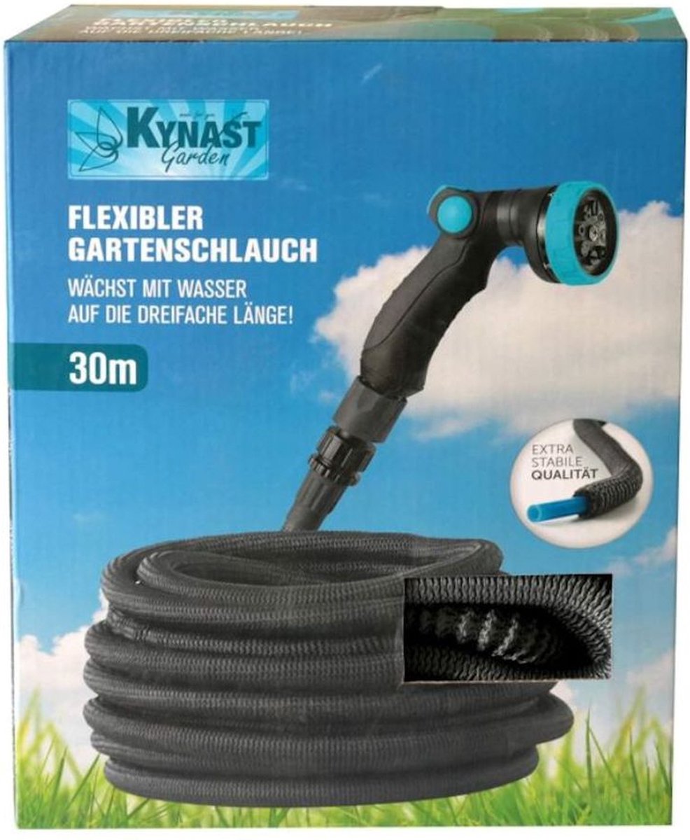 Kynast flexibele tuinslang - 10 tot 30 meter - Incl sproeikop en toebehoren thumbnail 2