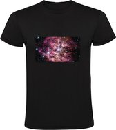 Universum Heren T-shirt | ruimte | astronaut | heelal | ster