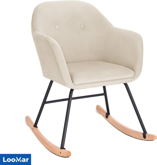 Fauteuil à bascule LooMar Indoor - fauteuil à bascule pour adulte - idéal  pour le
