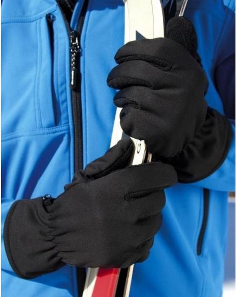 Jumada's wintersport handschoenen - Handschoenen om ski's mee vast te houden - Maat S & M - Zijn heerlijk warm