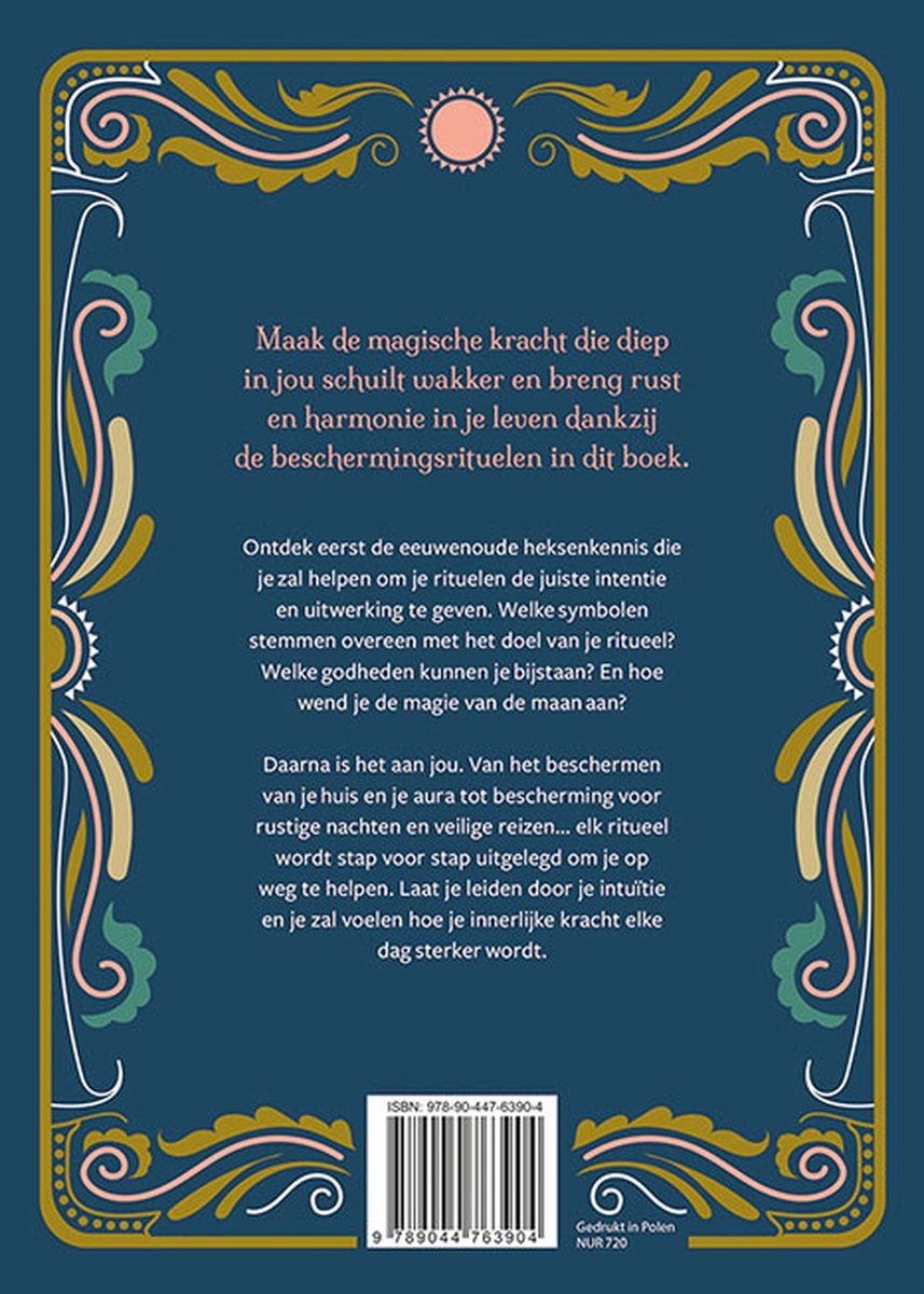 Beschermingsrituelen voor moderne heksen - back cover