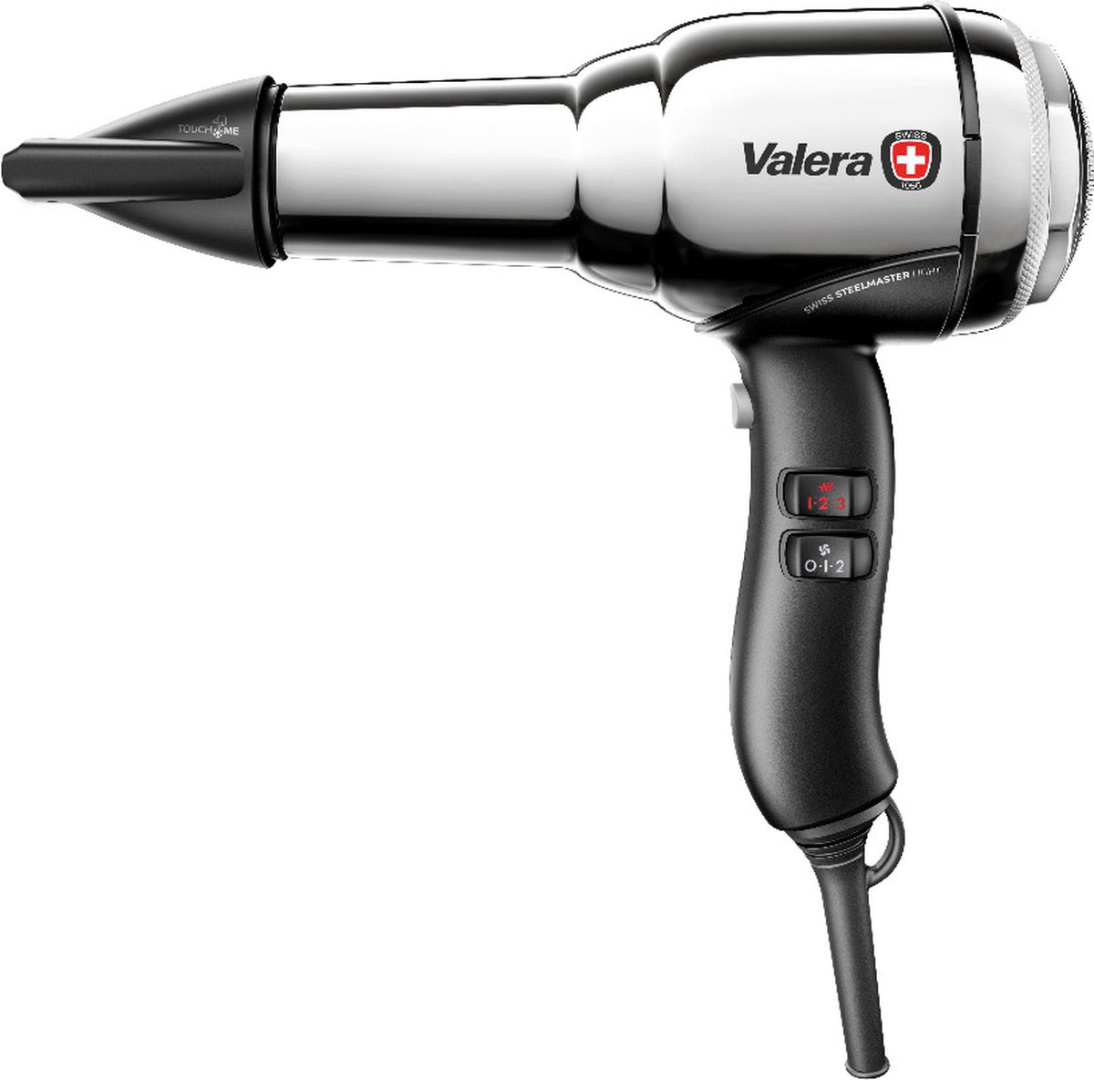 VALERA Hairdryer Swiss Steel Master “Light” Chrome Föhn Zilver