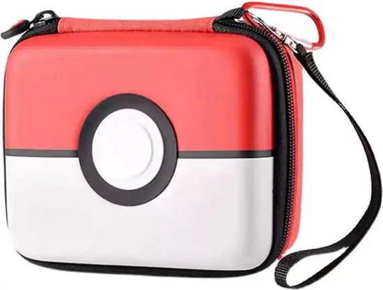 pochette de rangement pour cartes pokemon, rouge, neuf