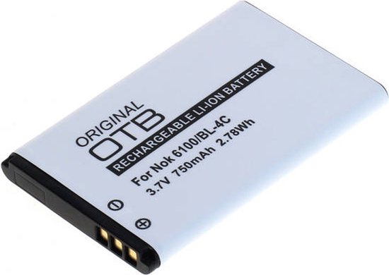 Batterie d'origine OTB Nokia BL-4C / BL4C - 750mAh | bol.com