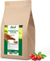 HÜHNER Land - Rozenbottel Poeder - Hoog gehalte aan vitamine C - Voor Kippen (500g)