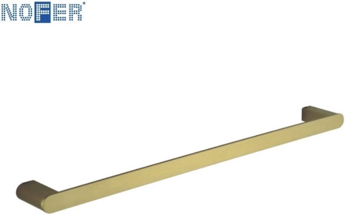 Handdoekrek Nofer 40cm - Geborsteld goud