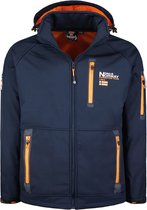 Geographical Norway Softshell Heren Jas Roddy Navy - L