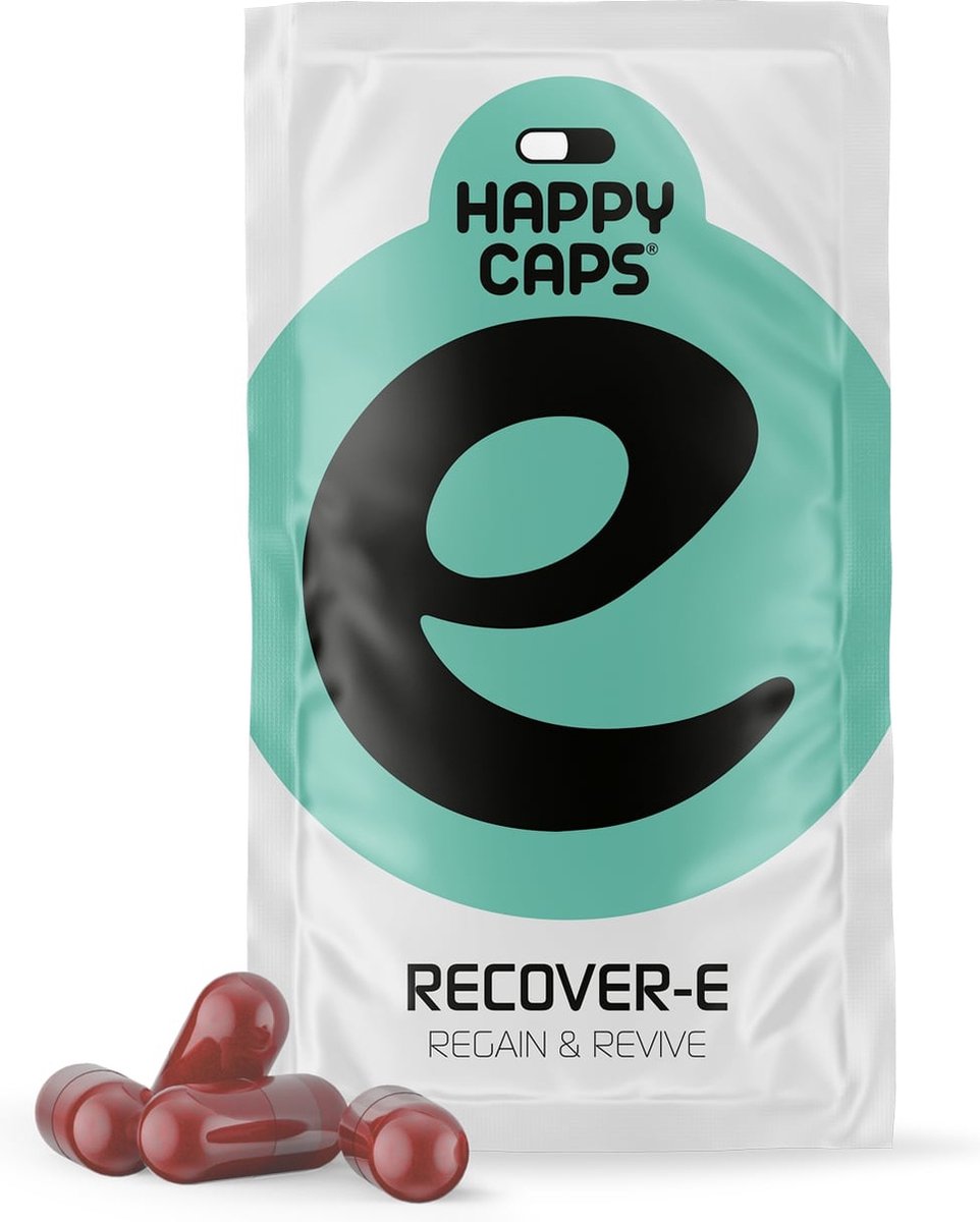 Goedkoopste Recover-E | Happy Caps - Herstelpil - Anti Kater