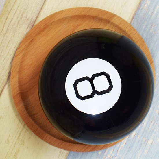 Koning Import - Magic 8 ball - Orakel bal - Voorspel de toekomst - Grappig cadeau - Biljartbal - Antwoorden op je vragen van Merkloos — afbeelding 3