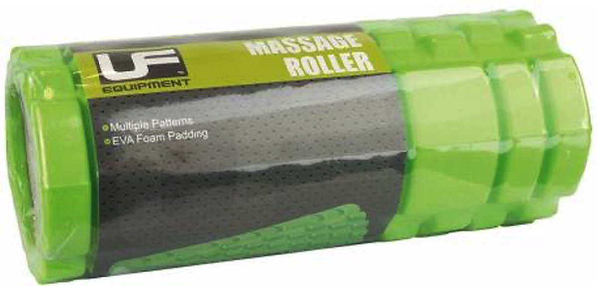 UFE Foam Roller - massageroller - foamroller - 33 centimeter - groen