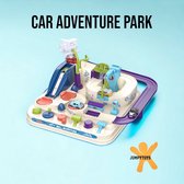 JUMPYTOYS - Educatief avonturenpark - Autopark -Speelgoed garage - speelgoed ontwikkeling kind - fijne motoriek - Helikopter - Geen batterijen