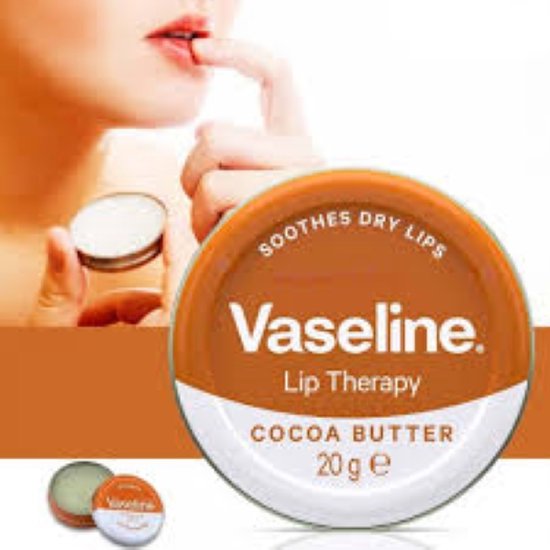 Vaseline Lip Therapy - Cocoa Butter - 3 x 20 gram - Vaseline
