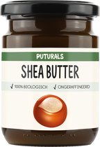Shea Butter 100% Biologisch en Ongeraffineerd - 250 gram - Shea Moisture bevat Vitamine A, E en F - Shea Butter voor Gezicht, Haar en Lichaam - Geschikt voor Droge en Gevoelige Huid - Natuurlijke Shampoo of Body lotion - Puur en COSMOS Gecertificeerd