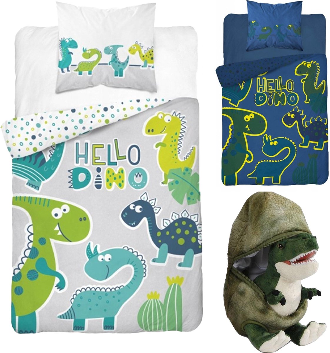 Kit Couette Bébé Dinosaures – 40 X 48 Cm, Tissu Pré-coupé, Neuf