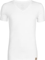 RJ Bodywear The Good Life - 2-pack T-shirt diepe V-hals - wit -  Maat S