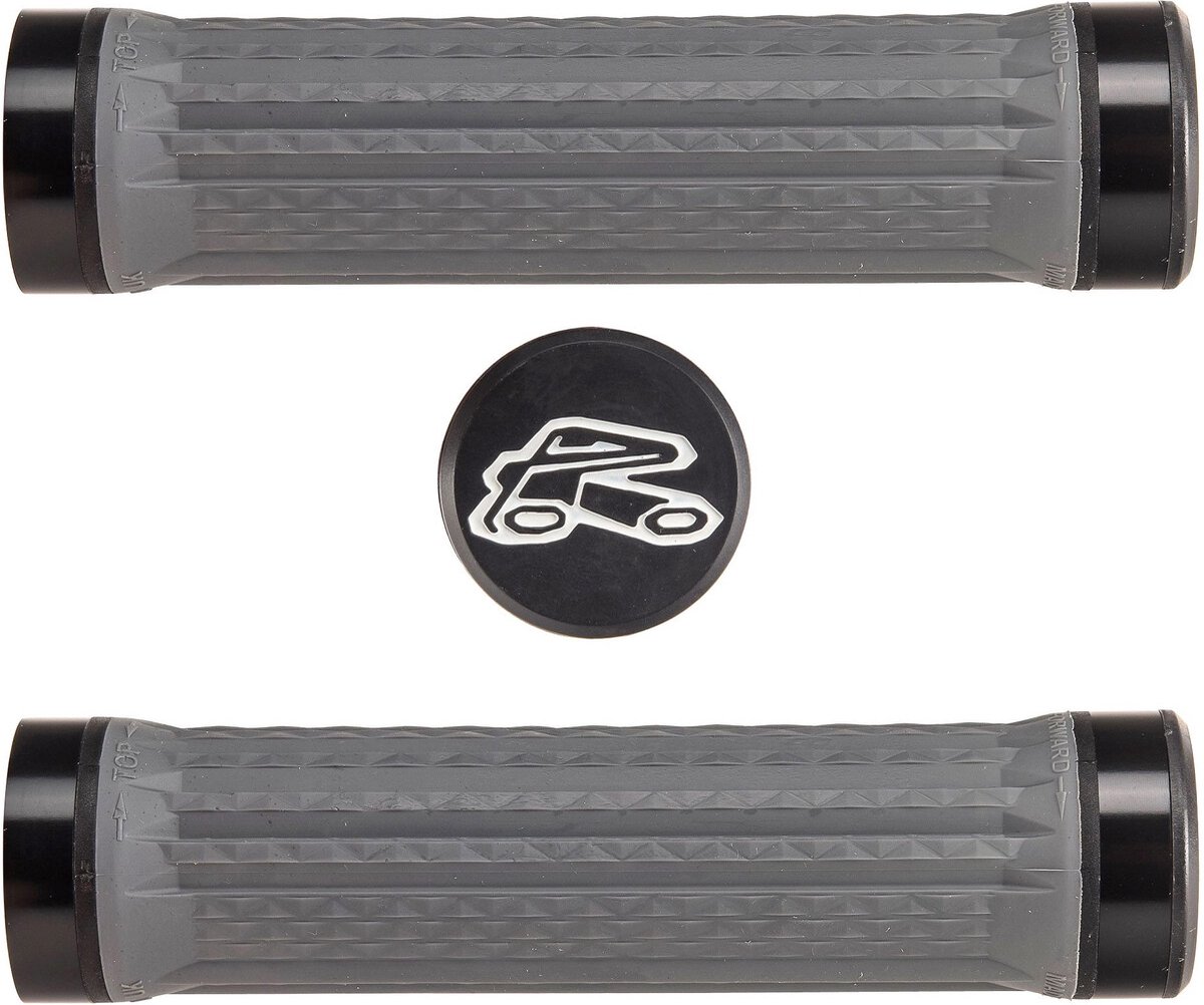 Renthal Traction Lock On Medium Handvatten Grijs