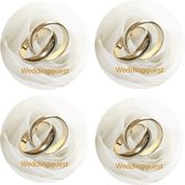10 Buttons Weddingguest - huwelijk - bruiloft - trouwen - trouwringen - button - corsage