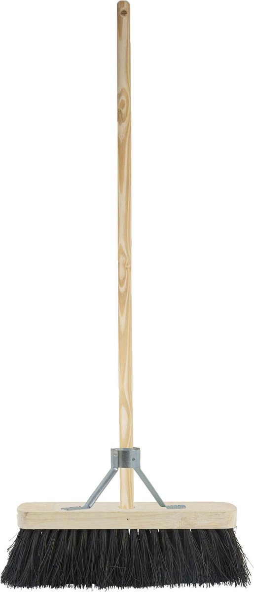 Goedkoopste Betra Buitenbezem - FSC hout - natuurvezel - hard - 40 x 140 cm