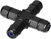 Waterdichte kabelverbinder - UL94 V1 - X splitter - 3x4mm²