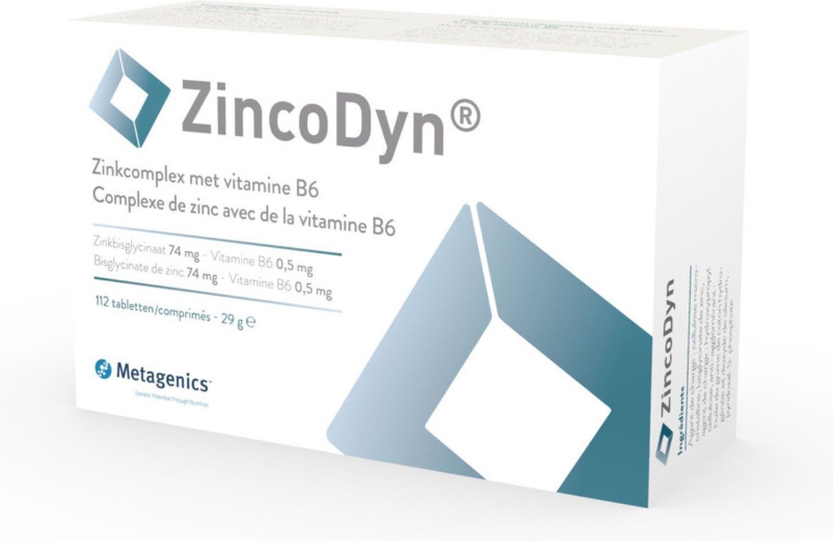Goedkoopste Metagenics Voedingssupplementen Metagenics Zincodyn 112tab