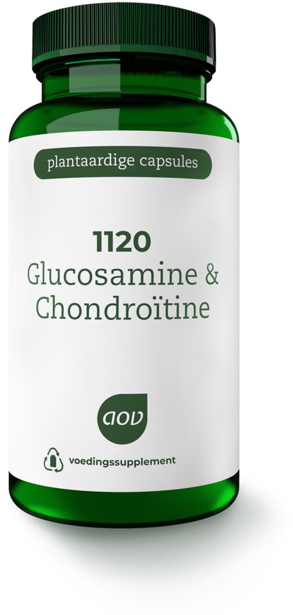 Bol.com AOV 1120 Glucosamine & Chondroïtine - 60 vegacaps - Aminosuikers - Voedingssupplement aanbieding