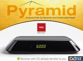RED Opticum Pyramid Android DVB-S2 Receiver en Multimedia Speler