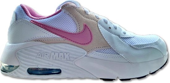 Nike Air Max Excee GS - White/Elemental Pink - Maat 37.5