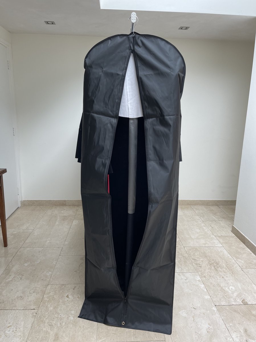 Davince mantel togahoes - toga - handbagage reistas - kostuumtas - kledingtas - 177 cm opvouwbaar