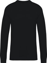 Biologische unisex sweater met raglanmouwen Black - XXL