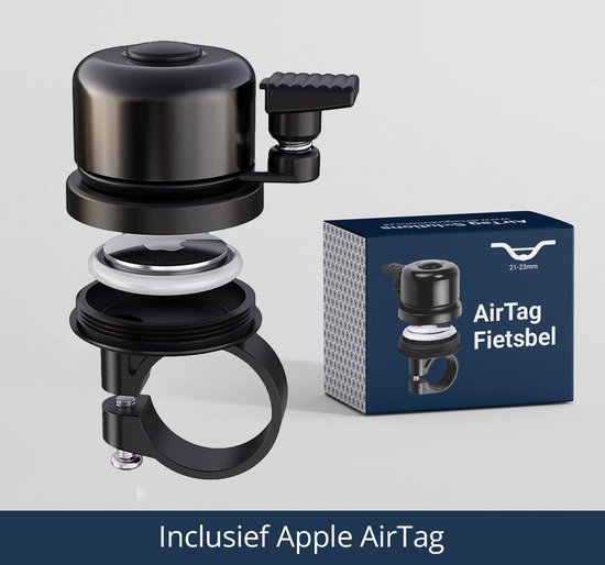 Airtag Fietsbel inclusief Apple AirTag fatbike houder fiets GPS