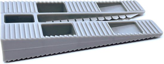 Cale de meuble TQ4U - cale réglable - plastique - 0 à 23 mm - largeur 43 mm  - noir - 8 PCS