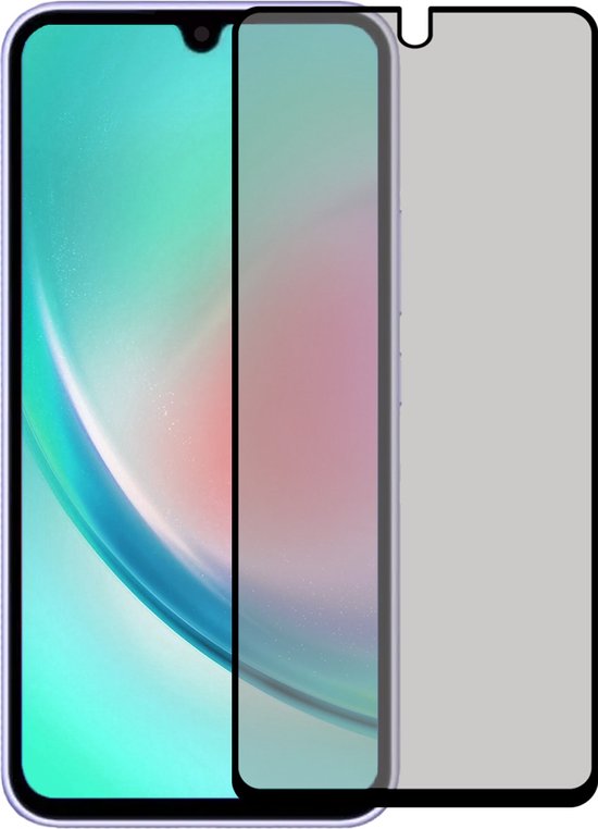 Protecteur d'écran Samsung A34 Protégez la couverture de confidentialité en Glas Tempered Glass - Protecteur d'écran de confidentialité pour Samsung Galaxy A34
