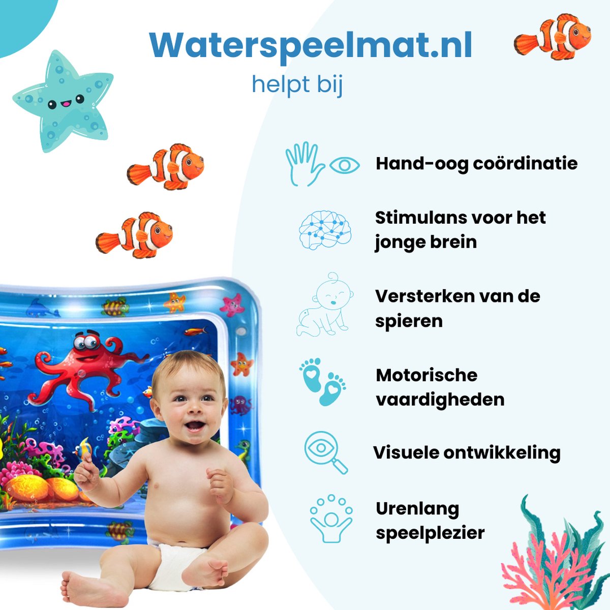 Waterspeelmat Met Figuurtjes - Baby thumbnail 5