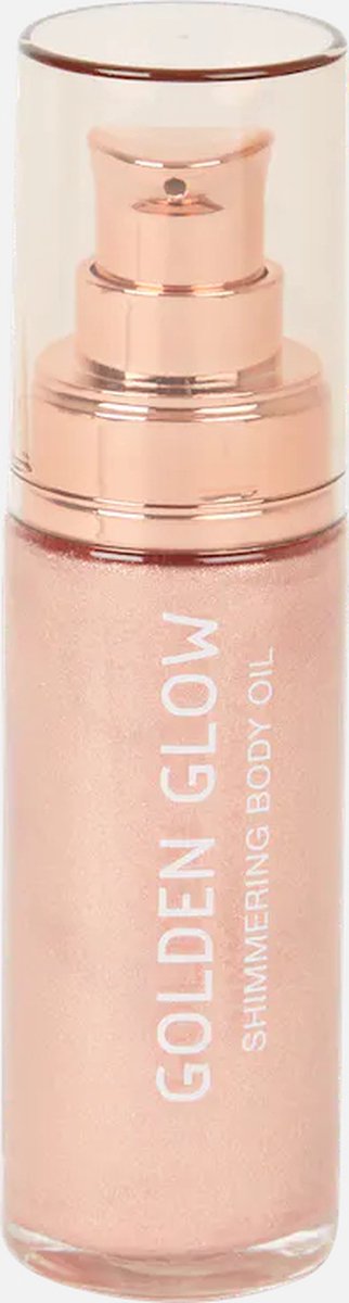 Golden Glow Vegan - Body Shimmer Oil - Dandy Gold & Rose Gold - Huidolie- shimmering - 30ml