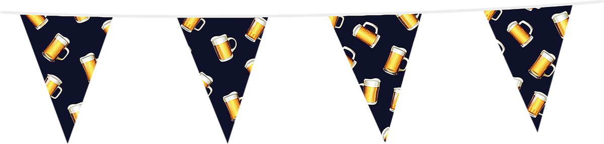 Oh Crabb - vlaggenlijn - 8 meter - 16 vlaggetjes - bier - feestje en camping